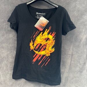 Pokemon Black Women’s Fitted Tee